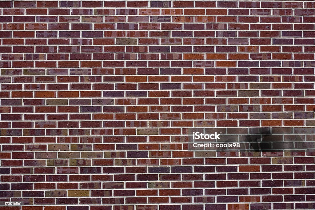 Mur de brique rouge - Photo de Abstrait libre de droits