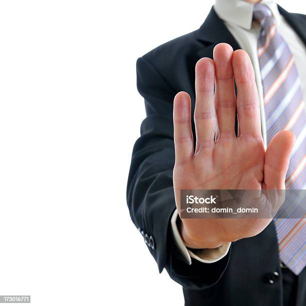 사업가 이야기합니까 오버워터 Closeup Of 남성 손을 잡고 손동작 그만해 손짓에 대한 스톡 사진 및 기타 이미지 - 그만해 손짓, 고용과 노동, 남성