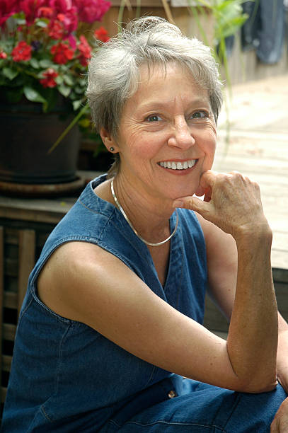 istock Healthy Woman over 60 173017149