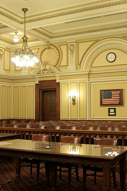 istock Historic American Courtroom 173017256