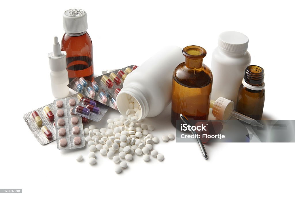 Medizinische: Material - Lizenzfrei Apotheke Stock-Foto