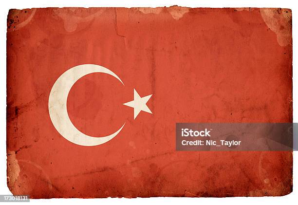 Flaga Turcji Xxxl - zdjęcia stockowe i więcej obrazów Flaga Turcji - Flaga Turcji, Przeszłość, Stary