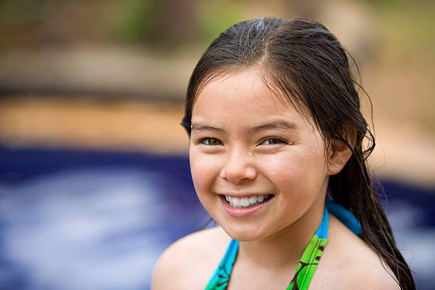 istock Girl at swimming pool 173018218