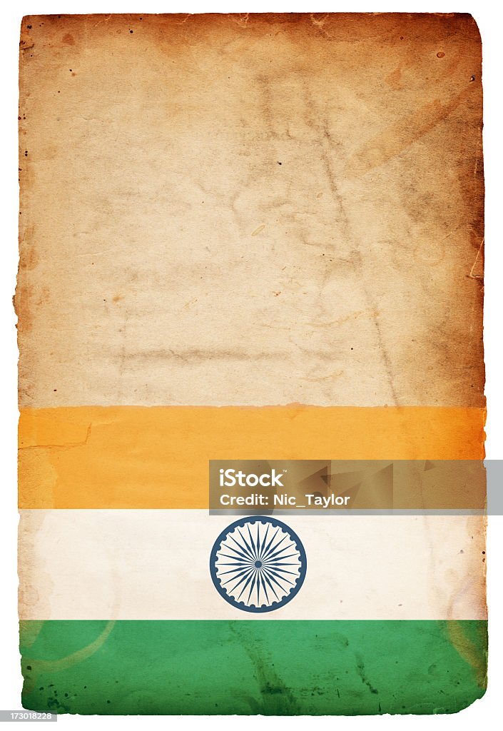 XXXL Bandeira da Índia - Royalty-free Abstrato Foto de stock