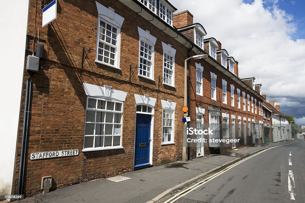 La vieille ville abrite et des bureaux en Angleterre - Photo de Comté de Stafford - Angleterre libre de droits