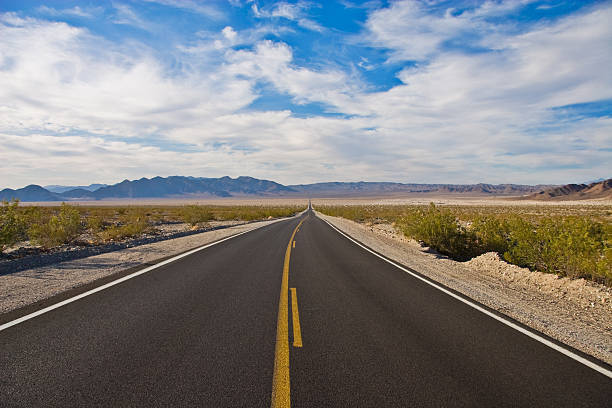 istock Desert highway going into the distance 173018365