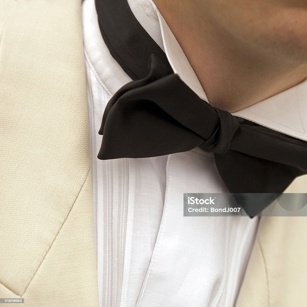 Dressed to Thrill "Black tie, white jacket.  Dressed for school prom." Assertiveness Stock Photo