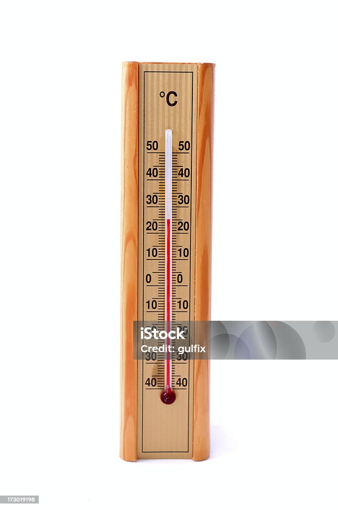 wood thermometer - Lizenzfrei Fotografie Stock-Foto