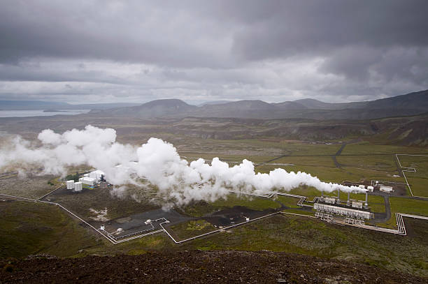 istock Geothermal power station, Iceland 173019596