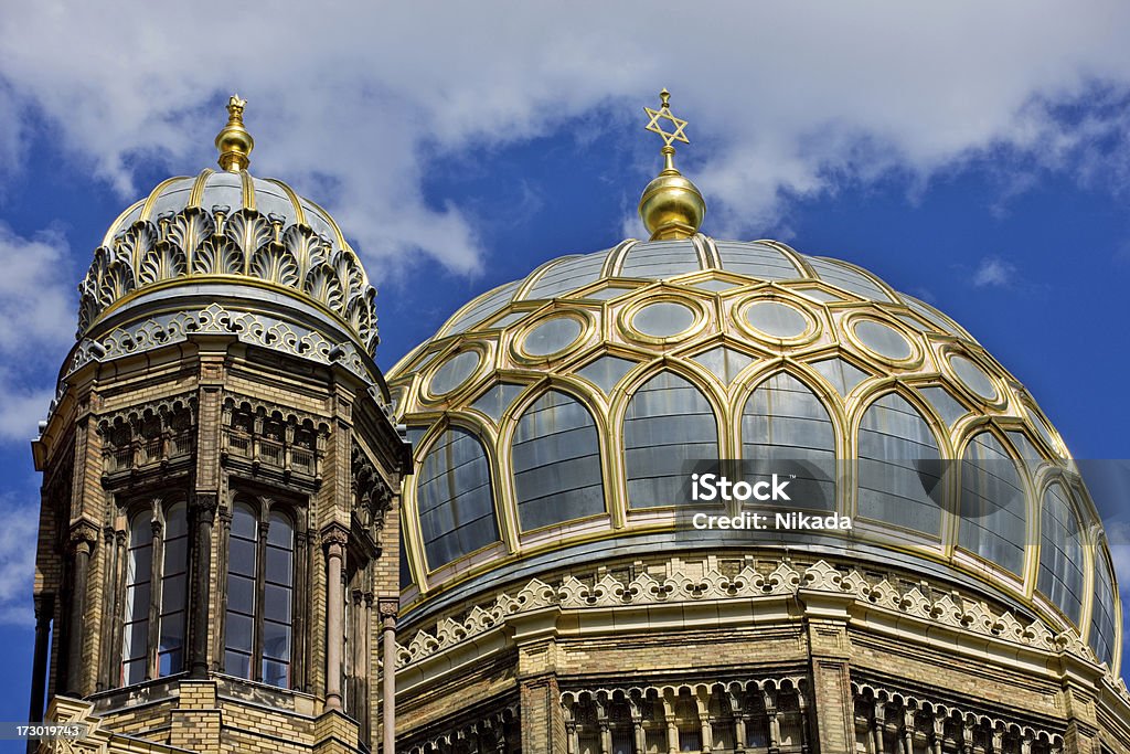 Synagogue in Berlin "Synagogue in Berlin, Germany" Architectural Dome Stock Photo