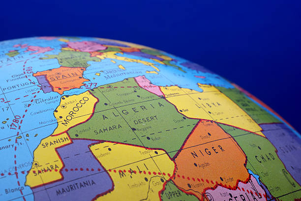 istock global map of North Africa 173020041