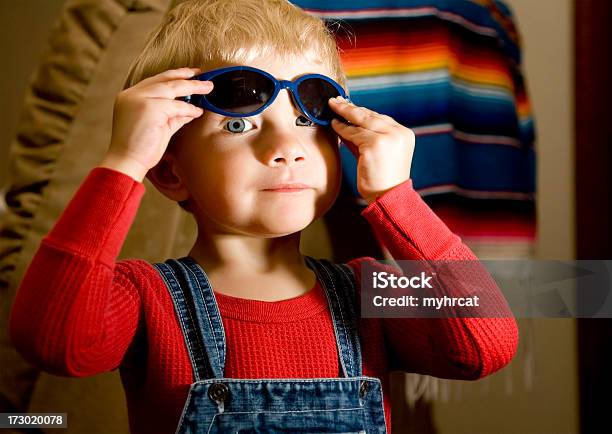 Too Cool For School Stock Photo - Download Image Now - 18-23 Months, Babies Only, Blond Hair