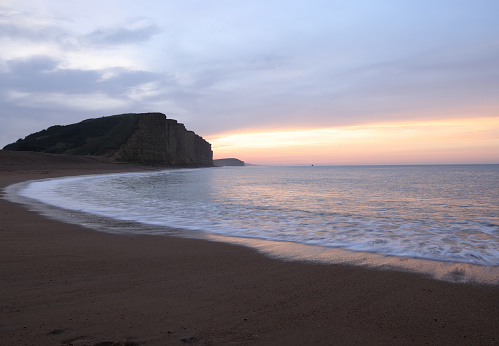 Khalaktyrsky Beach With Black Sand, Pacific Ocean, Russia