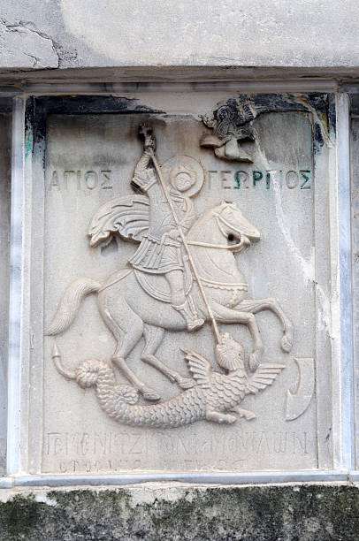 istock Saint George and the dragon 173020931