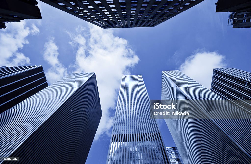 ニューヨークの企業ビル - アメリカ合衆国のロイヤリティフリーストックフォト