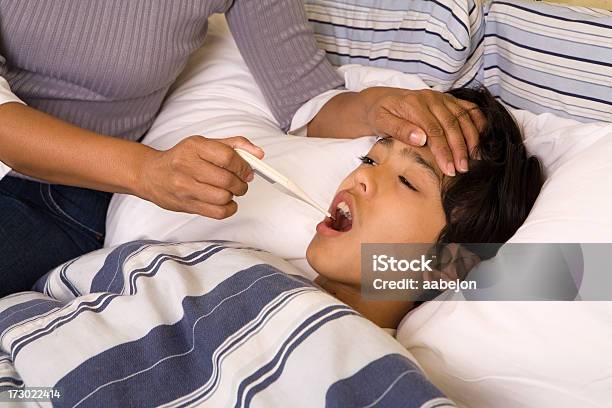 Illness Series Stock Photo - Download Image Now - 12-13 Years, Asian and Indian Ethnicities, Beauty