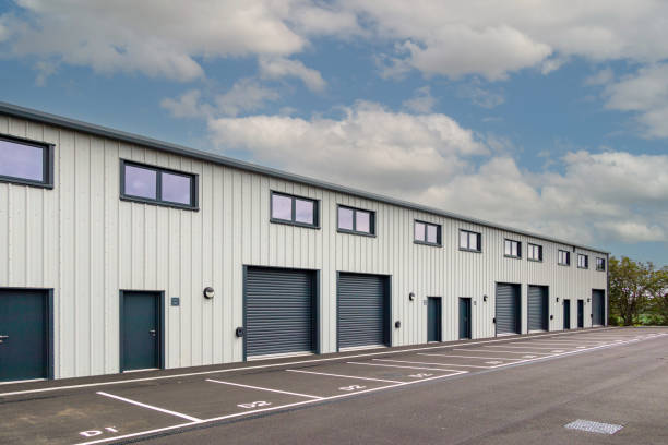 istock New industrial estate units under construction 1730226813