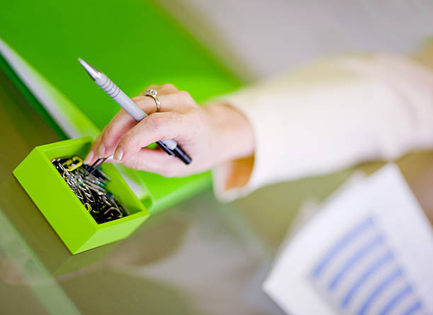 istock senior Businesswoman working 173023048