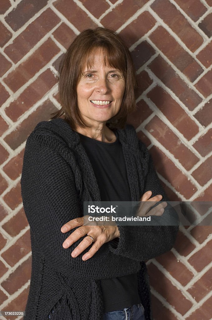 Matura donna d'affari - Foto stock royalty-free di 45-49 anni