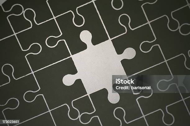 Brakujące Kawałek Puzzle - zdjęcia stockowe i więcej obrazów Bez ludzi - Bez ludzi, Biały, Biznes