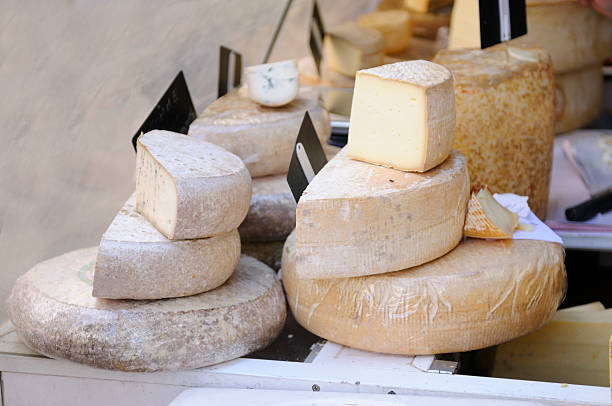 istock French cheese in a market. 173023785