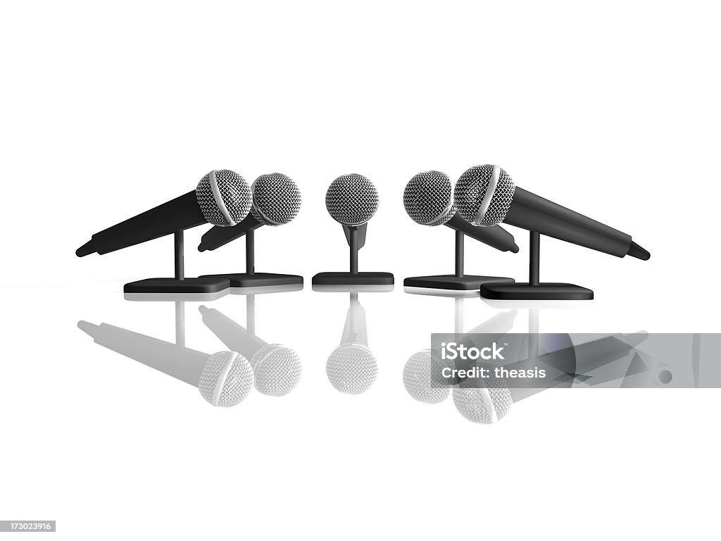 Микрофоны - Стоковые фото Аудиооборудование роялти-фри