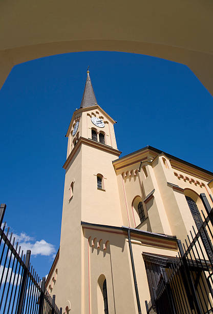 istock Church at German Lake Chiemsee 173024162