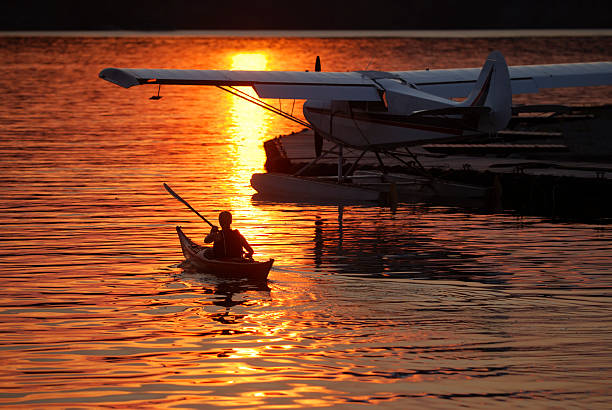 istock Golden Kayak, Yellowknife. 173024209