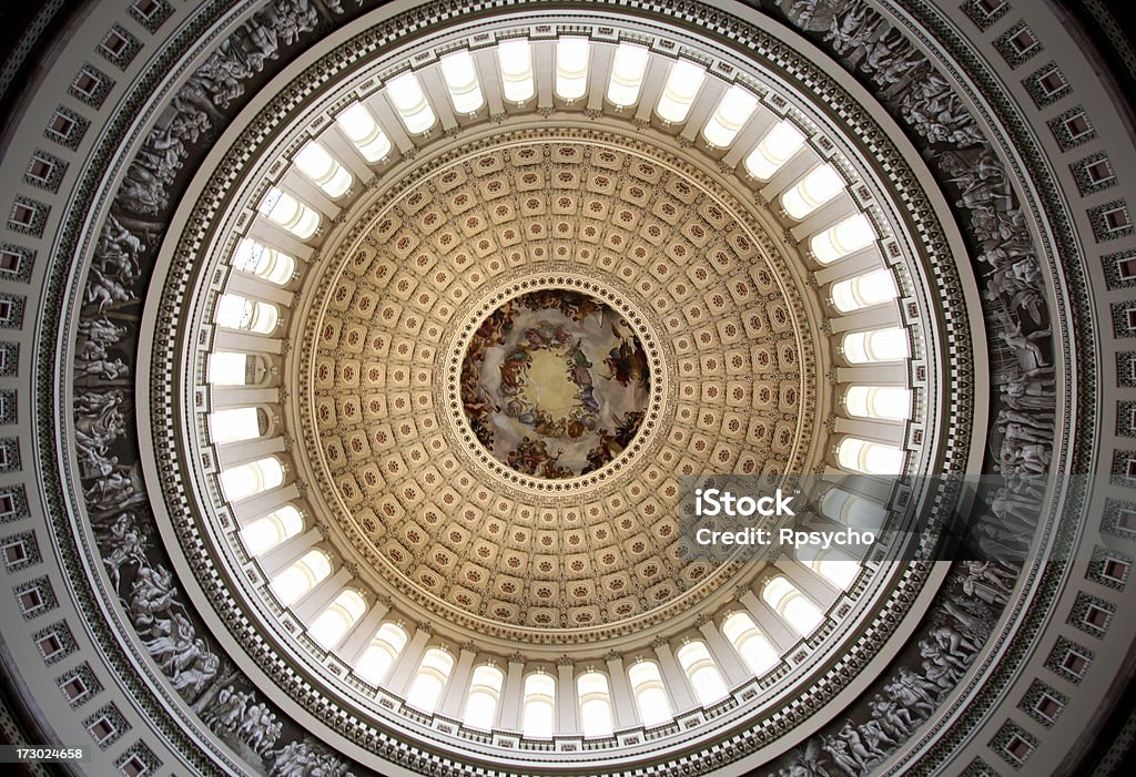 Capitol Dome - Foto stock royalty-free di Capitol Building