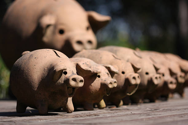 istock Terracota Piggy Banks 173024671