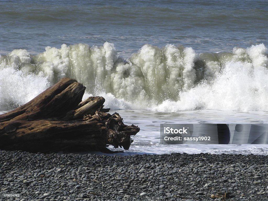 Ondas de surfe de praia - Foto de stock de Califórnia royalty-free