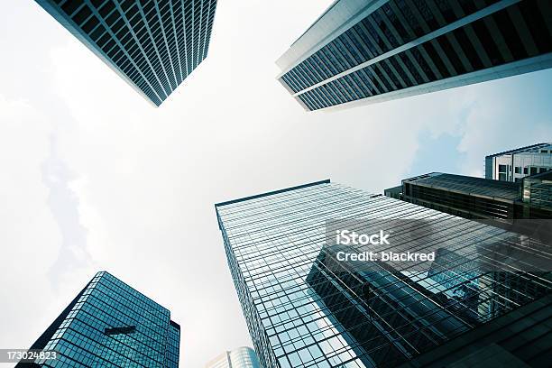 Corporate Buildings Stockfoto und mehr Bilder von Abstrakt - Abstrakt, Architektur, Aufnahme von unten