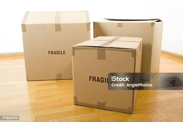 Ready For Moving Stock Photo - Download Image Now - Flooring, Crate, Box - Container