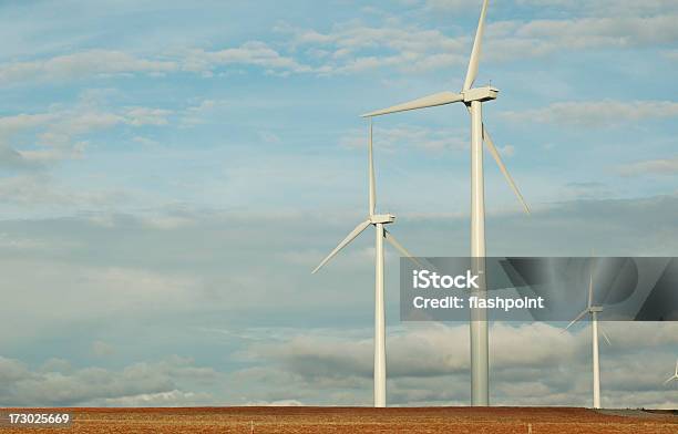 Oklahoma Wind Farm Stock Photo - Download Image Now - Oklahoma, Wind Turbine, Business