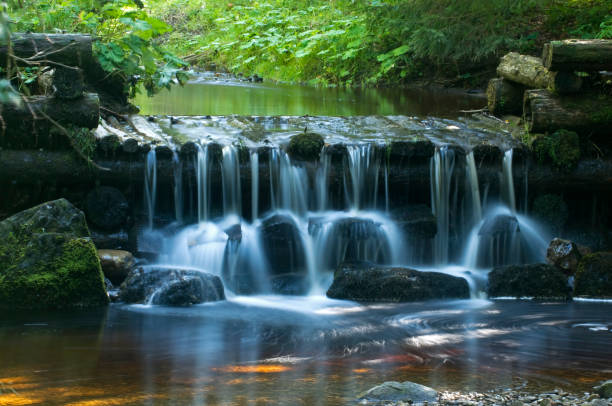 Falling Water stock photo