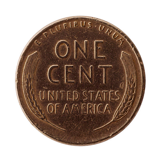 Old Penny stock photo