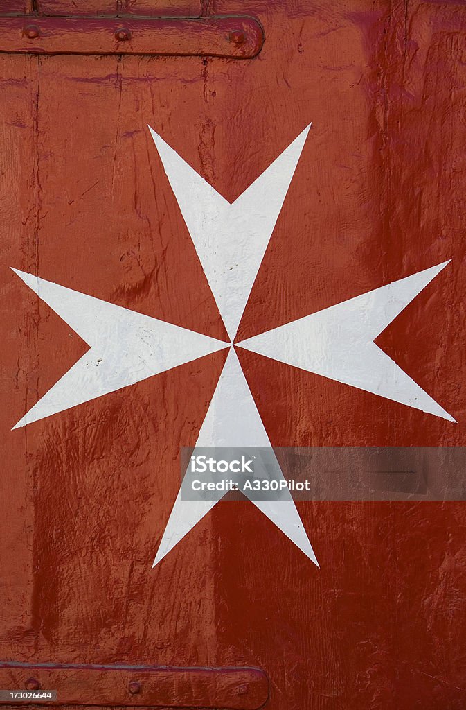 Croix maltaise - Photo de Blanc libre de droits