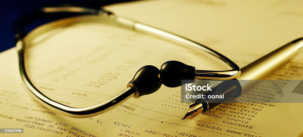 Medical examination results Accidents and Disasters Stock Photo