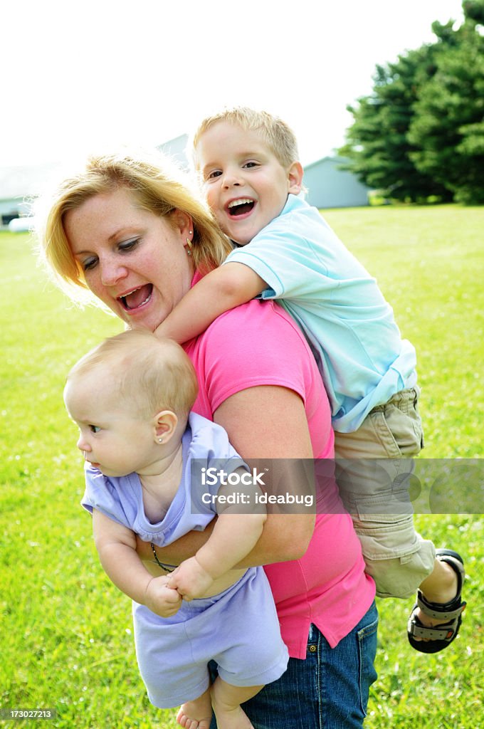 Spaß mit Mama! - Lizenzfrei 2-3 Jahre Stock-Foto