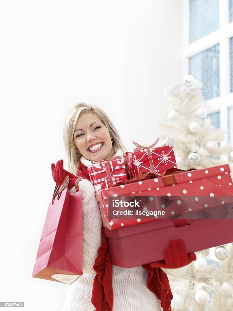 Compras de Navidad - Foto de stock de 20-24 años libre de derechos