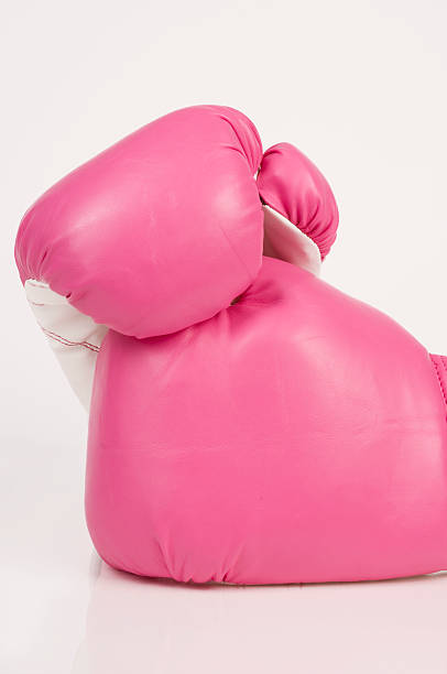 istock Pink Boxing Gloves 173027460