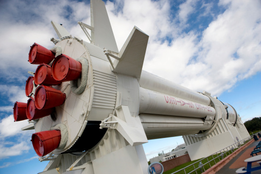 Space booster in Florida Space Coast