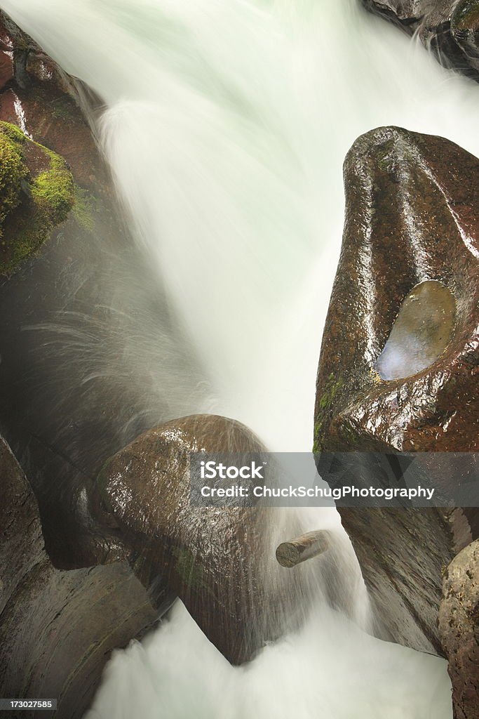 Cascada Cascade Gorge rocas - Foto de stock de Acantilado libre de derechos