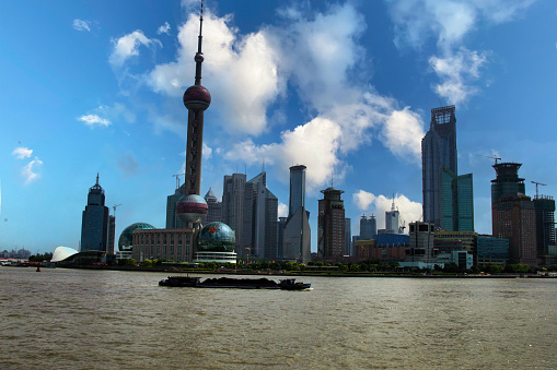 Oriental Pearl Tower in Pudong, China
