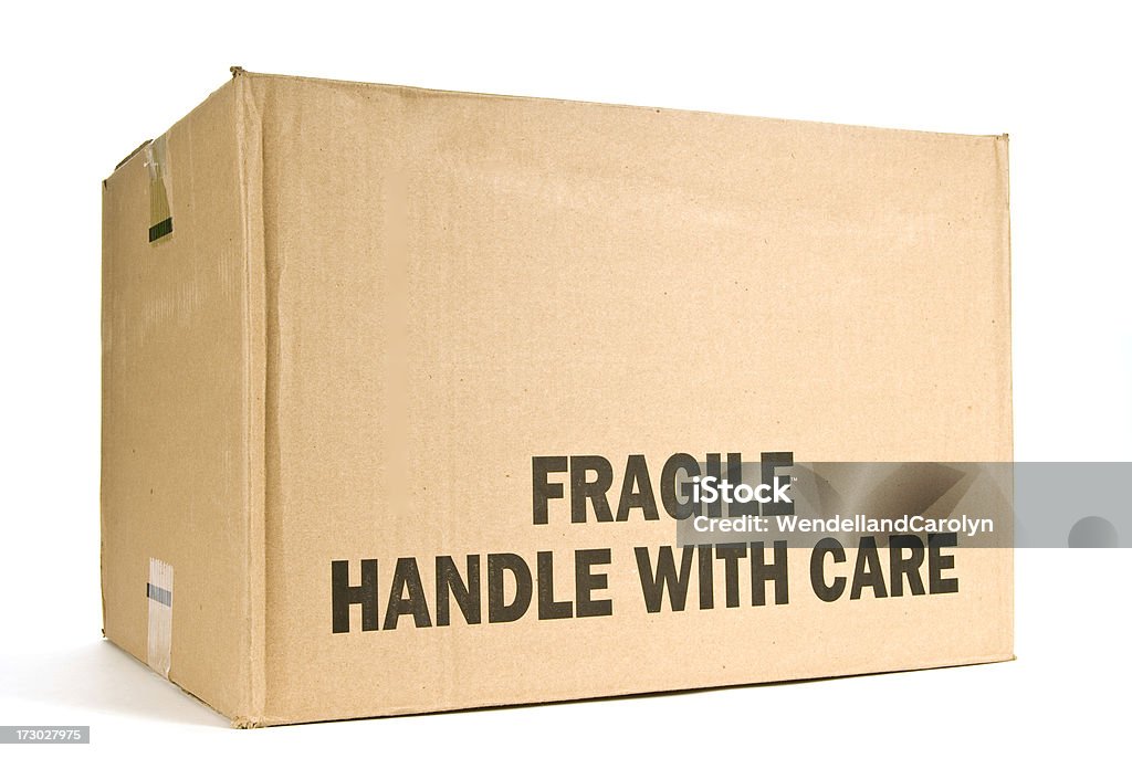 Fragile - Foto de stock de Aviso de frágil royalty-free