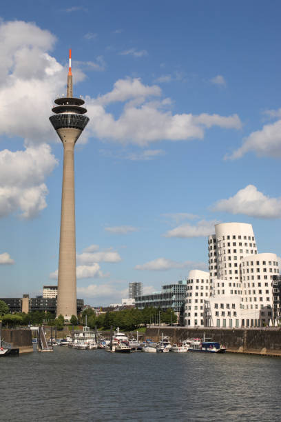 Dusseldorf, Media Harbour stock photo