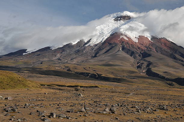 Vulcano Cotopaxi in Ecuador - foto stock