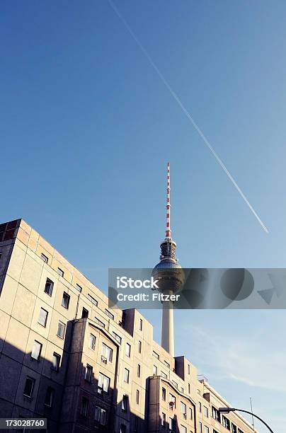 Funkturm I Plattenbau Berlin - zdjęcia stockowe i więcej obrazów Antena - Antena, Architektura, Berlin