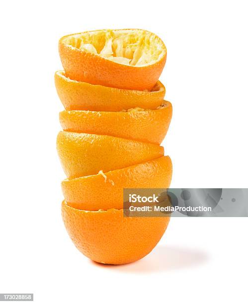 Ścisnąć - zdjęcia stockowe i więcej obrazów Pomarańcza - Pomarańcza, Zgnieciony, Pomarańczowy