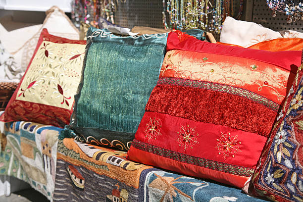 istock Pillow Cushions and Rugs In Market 173029242